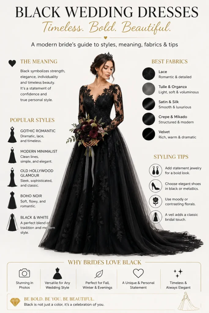 Black Wedding Dresses