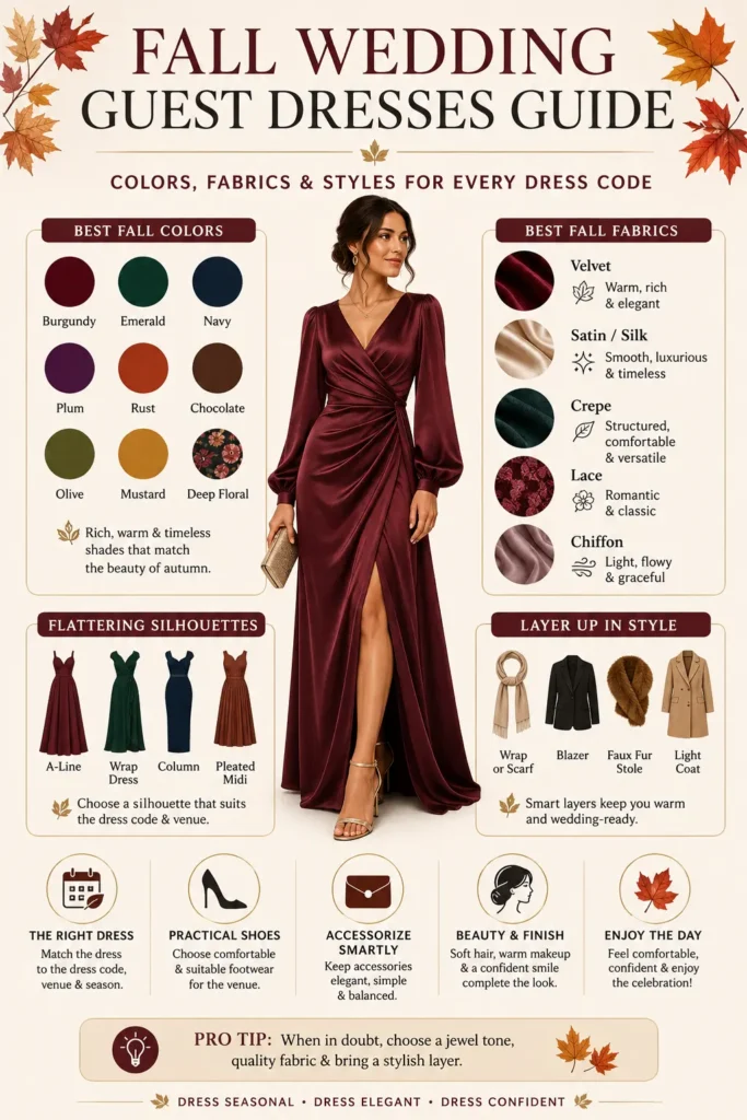Fall Wedding Guest Dresses