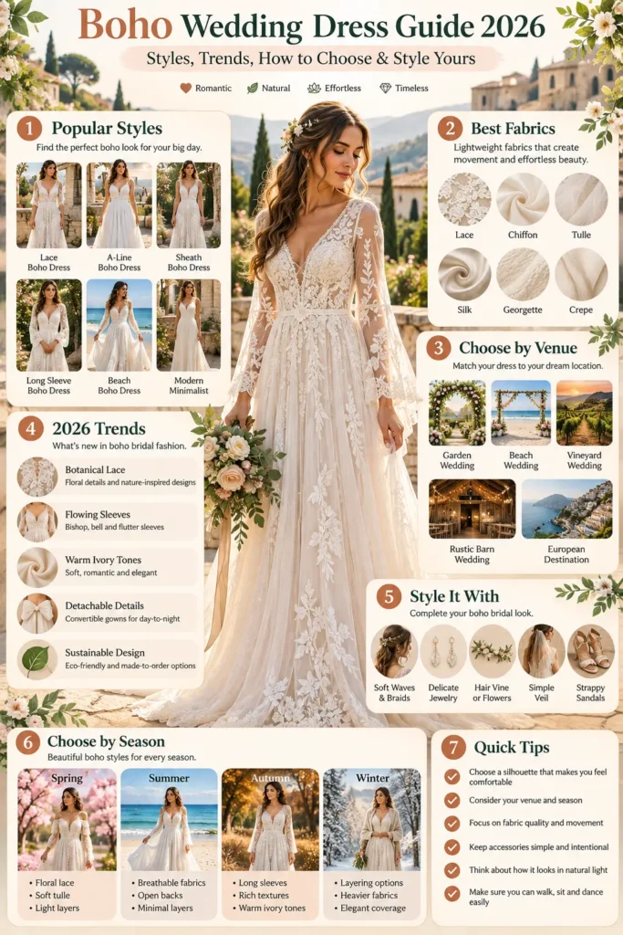 Boho Wedding Dress