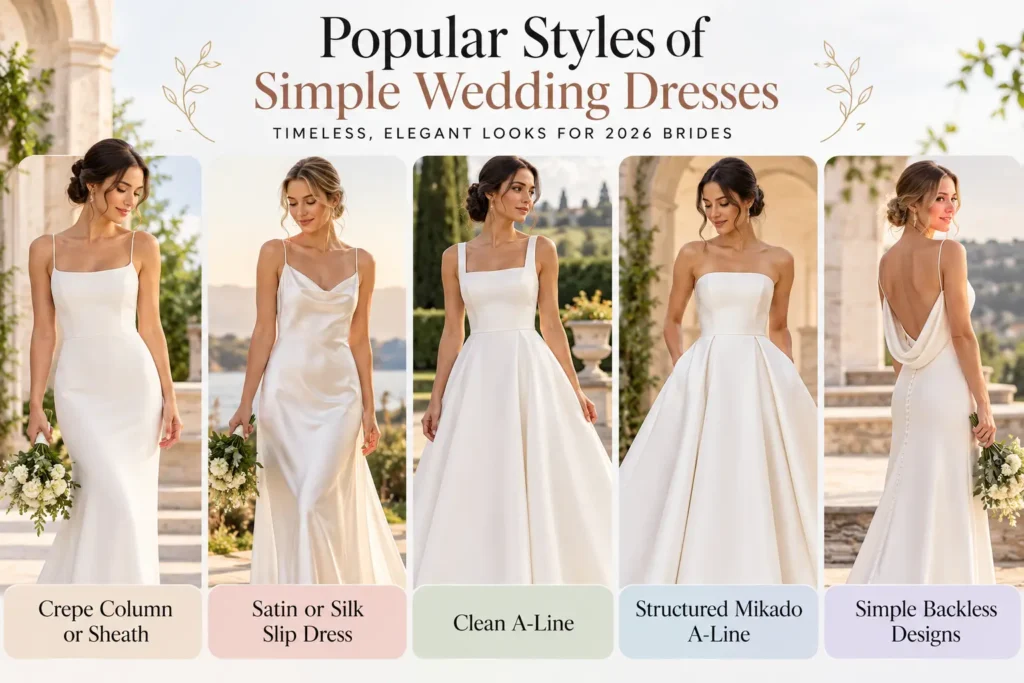 Simple wedding dresses